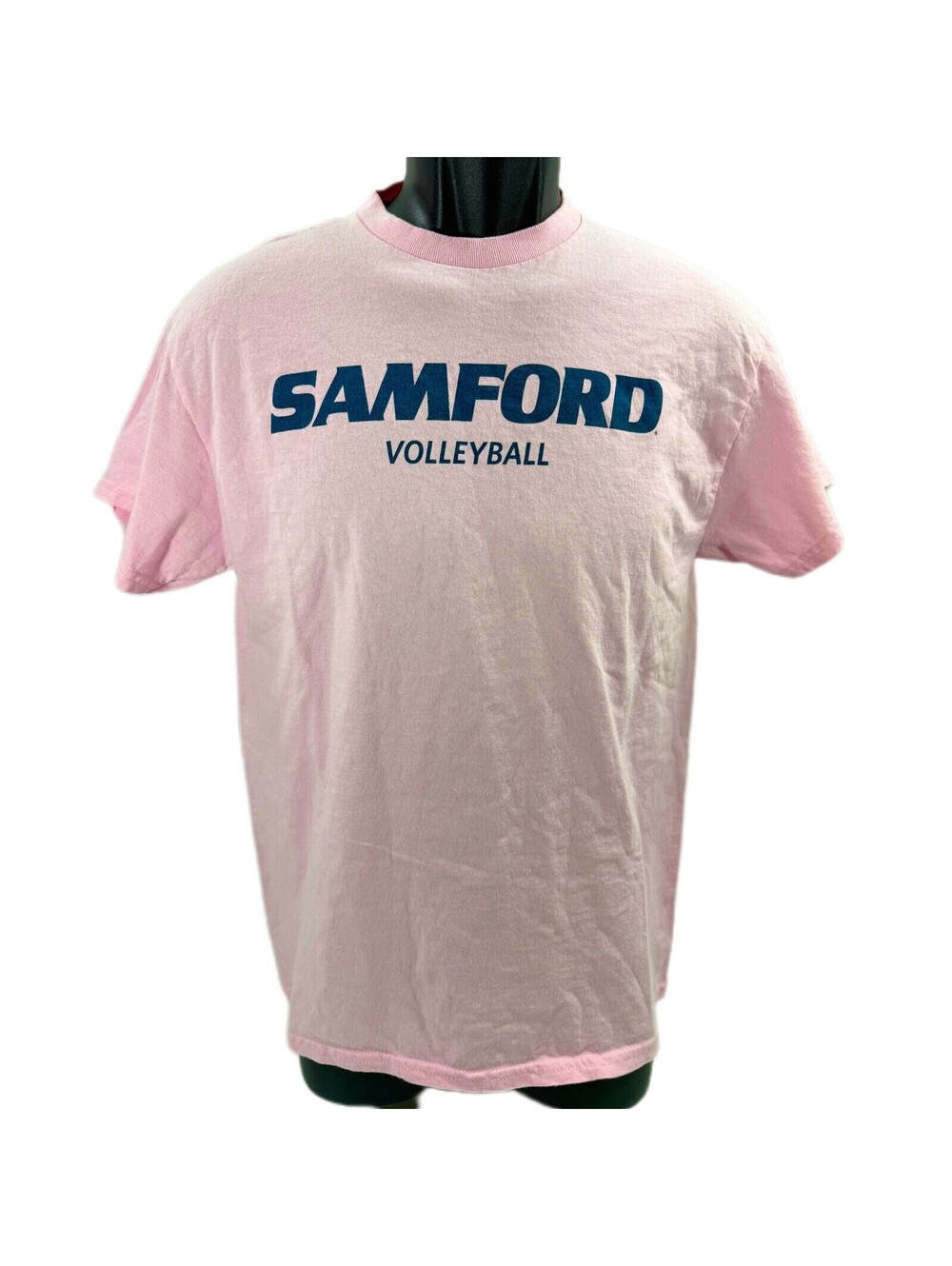 Samford Volleyball Taco Mama Pink T-Shirt Adult Medium Gildan Heavy Cotton